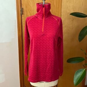 Ulvang quarter zip performance merino wool top size L